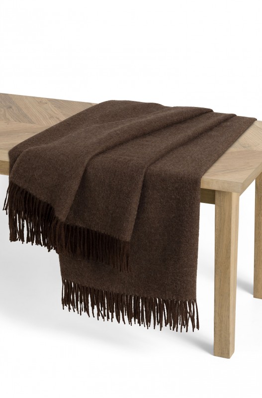 Alpaka Tages Decke FISCHGRAT verschiedene Farben – Bild 3